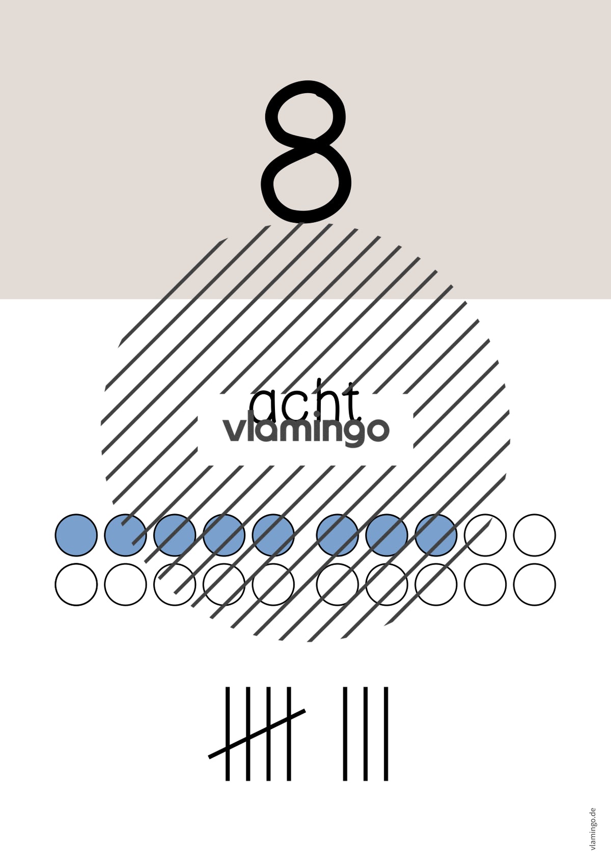 Zahlenposter: Zahlenraum bis 20